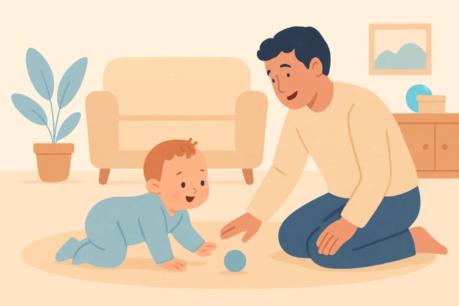 Bebé de 8 Meses: Gateo, Objetos Escondidos y Ansiedad por Separación