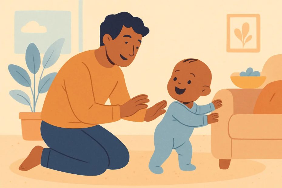 Bebé de 9 Meses: Se Pone de Pie, Come de Todo y Te Sigue a Todas Partes