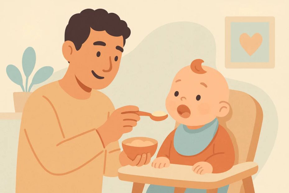 Bebé de 6 Meses: Se Sienta, Come Papilla y Empieza a Ser una Personita